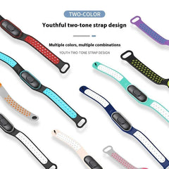 Waterproof Student Two - color Sports Bracelet Watch - Show Gadgets