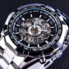 A Drop Shipping Forsining Watch Men's Fashion Casual Classic Popular Waterproof Manual Mechanical Watch - Show Gadgets