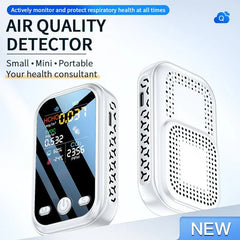 Handheld Portable Air Quality Detector With Indoor Temperature And Humidity - Show Gadgets