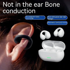 Wireless Ear Clip Bluetooth Headset TWS Comfortable Wear Not In - Ear Sports Wireless Bone Conduction 5.3 Bluetooth Headset - Show Gadgets