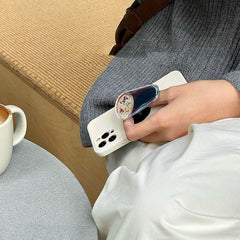 A Cup Of Iced Americano On A Spring Day Stand Phone Case - Show Gadgets