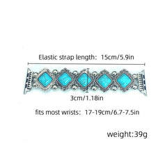 Bohemian Turquoise Smart Watch Strap - Show Gadgets