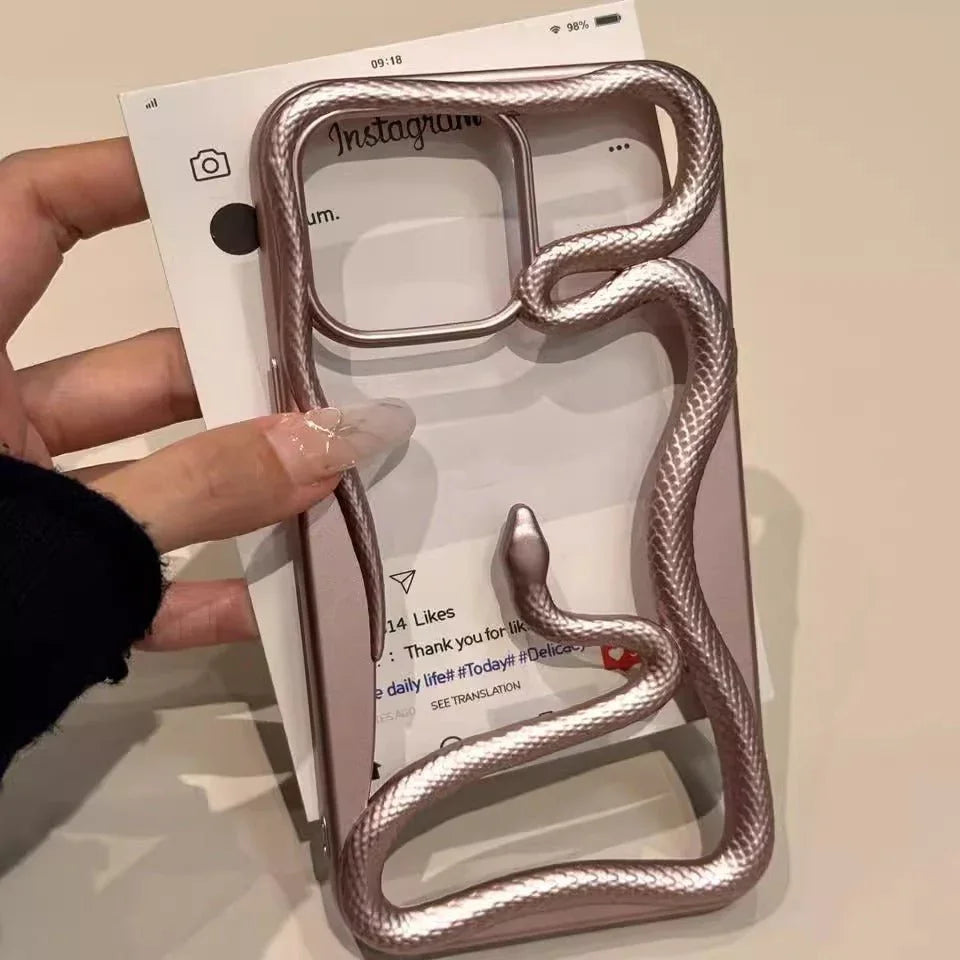 Creative Best - seller Hollow Snake Phone Case - Show Gadgets