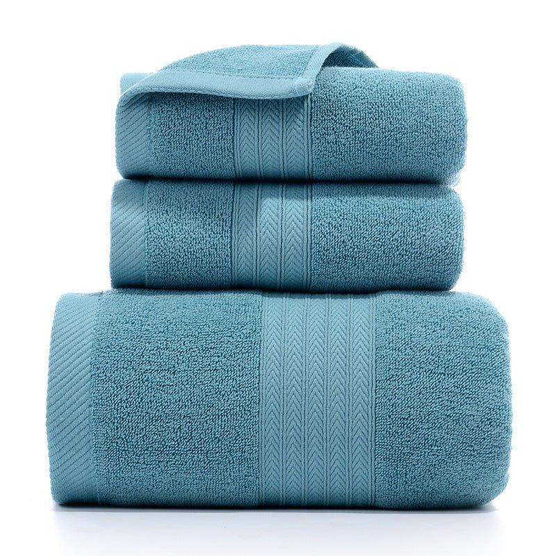 Pure Cotton Towels Three - piece With Hand Bath Towel Class - Show Gadgets