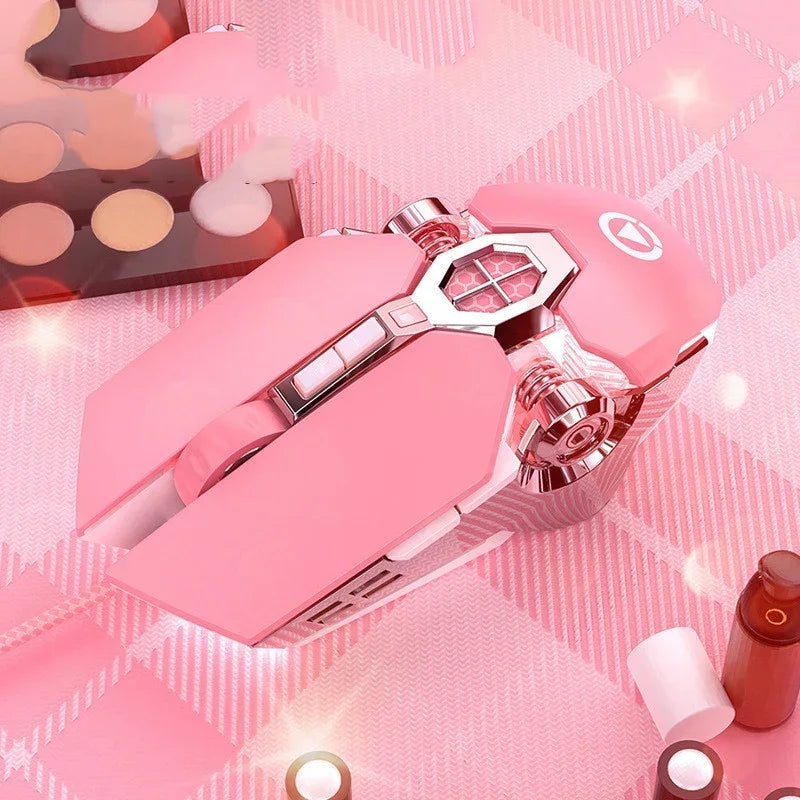Cute Mechanical Gaming Macro Mute Computer Accessories - Show Gadgets