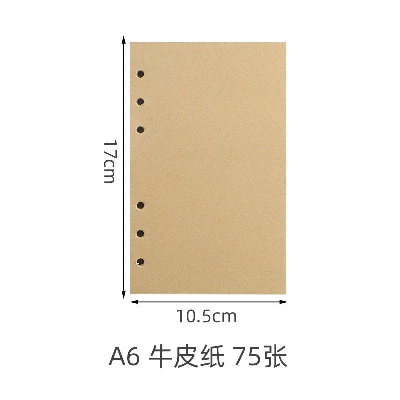 Creative Notebook Stationery One Leaf Zhiqiu Travel Diary Book Loose Leaf Vintage Leaves One Piece - Show Gadgets