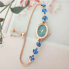 Wheat Diamond Women's Watch Free Adjustment Pull-out Women's - Show Gadgets