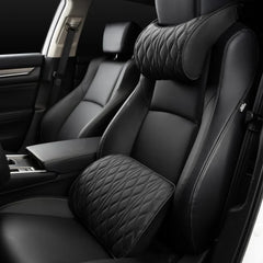 Car headrest, car neck pillow, backrest, car seat, universal car lumbar support set - Show Gadgets