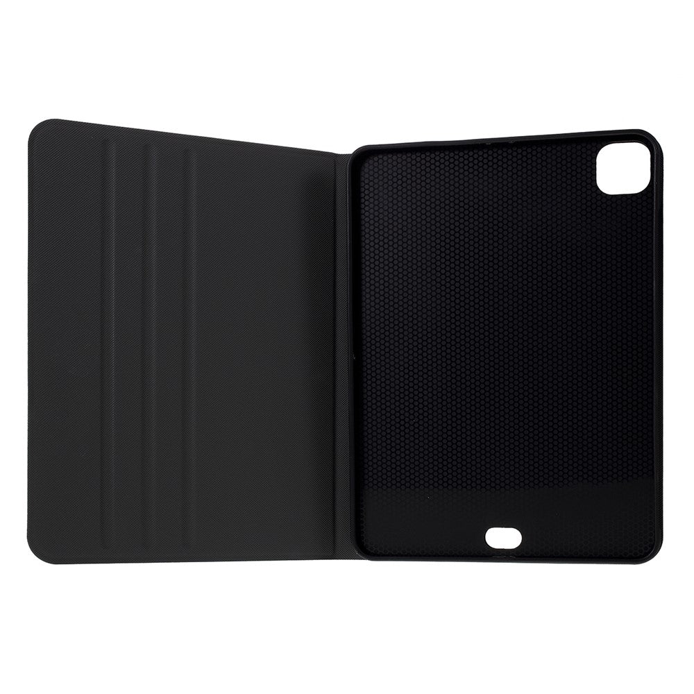 Tri-Fold Stand Leather Tablet Cover for iPad Air 11 (2026) / (2025) / (2024) / Pro 11 (2022) (2021) (2020) (2018)