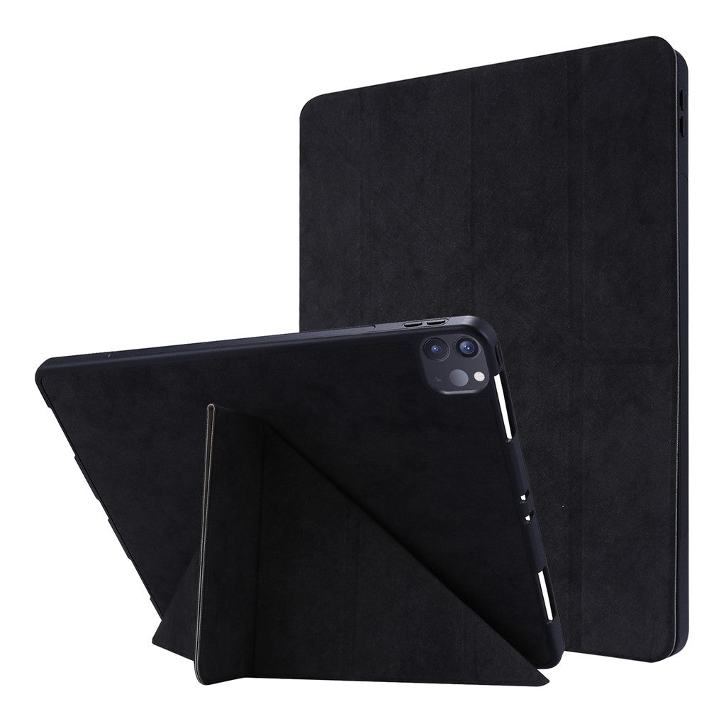 Retro Style Origami Smart Leather Stand Tablet Cover for iPad Pro 11-inch (2022) / (2021)(2020)