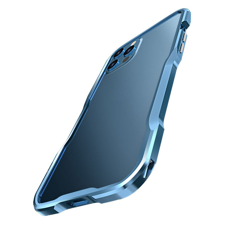 LUPHIE Metal Bumper Shell for iPhone 12 Mini