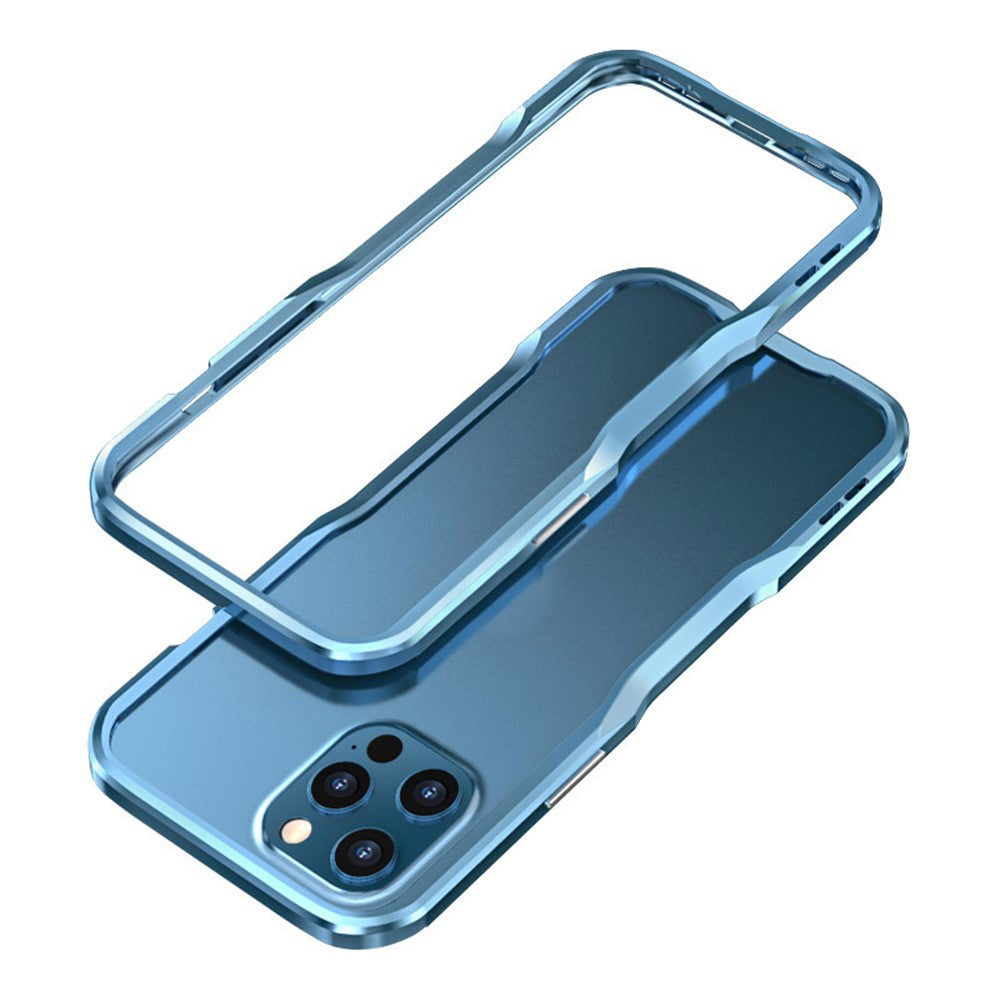 LUPHIE Metal Bumper Shell for iPhone 12 Mini
