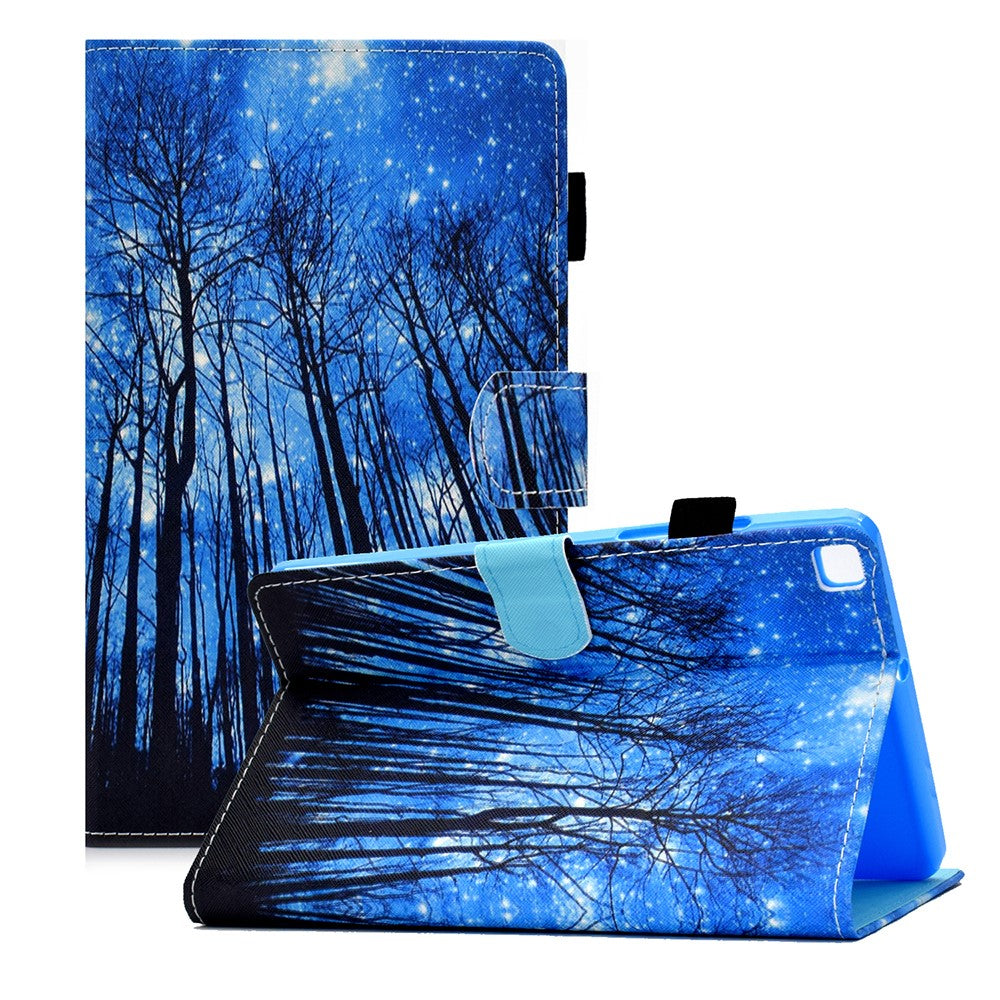 Pattern Printing Design Leather Full Protection Tablet Case for Samsung Galaxy Tab A7 Lite T220 / T225