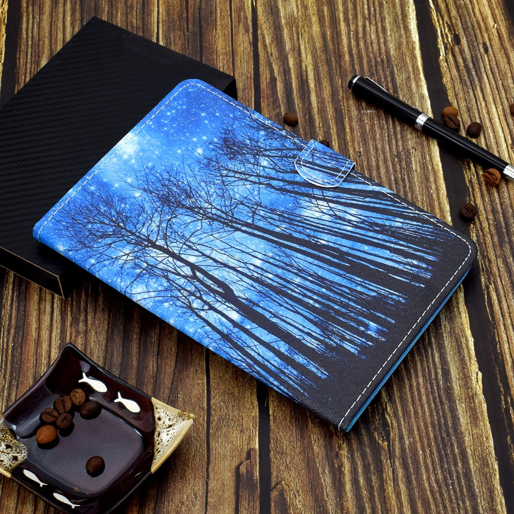 Pattern Printing Design Leather Full Protection Tablet Case for Samsung Galaxy Tab A7 Lite T220 / T225