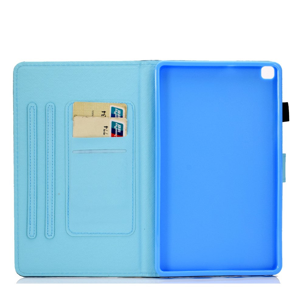 Pattern Printing Design Leather Full Protection Tablet Case for Samsung Galaxy Tab A7 Lite T220 / T225