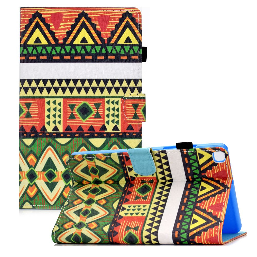 Pattern Printing Design Leather Full Protection Tablet Case for Samsung Galaxy Tab A7 Lite T220 / T225