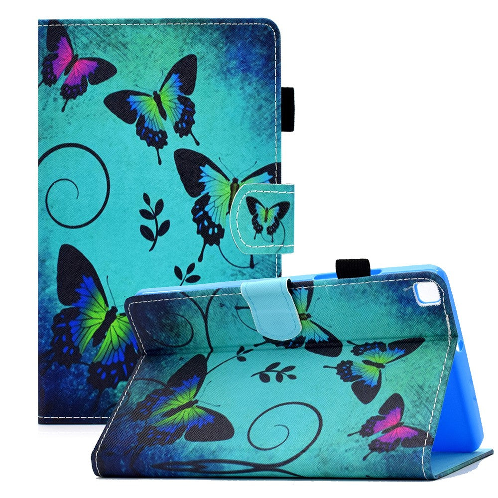 Pattern Printing Design Leather Full Protection Tablet Case for Samsung Galaxy Tab A7 Lite T220 / T225