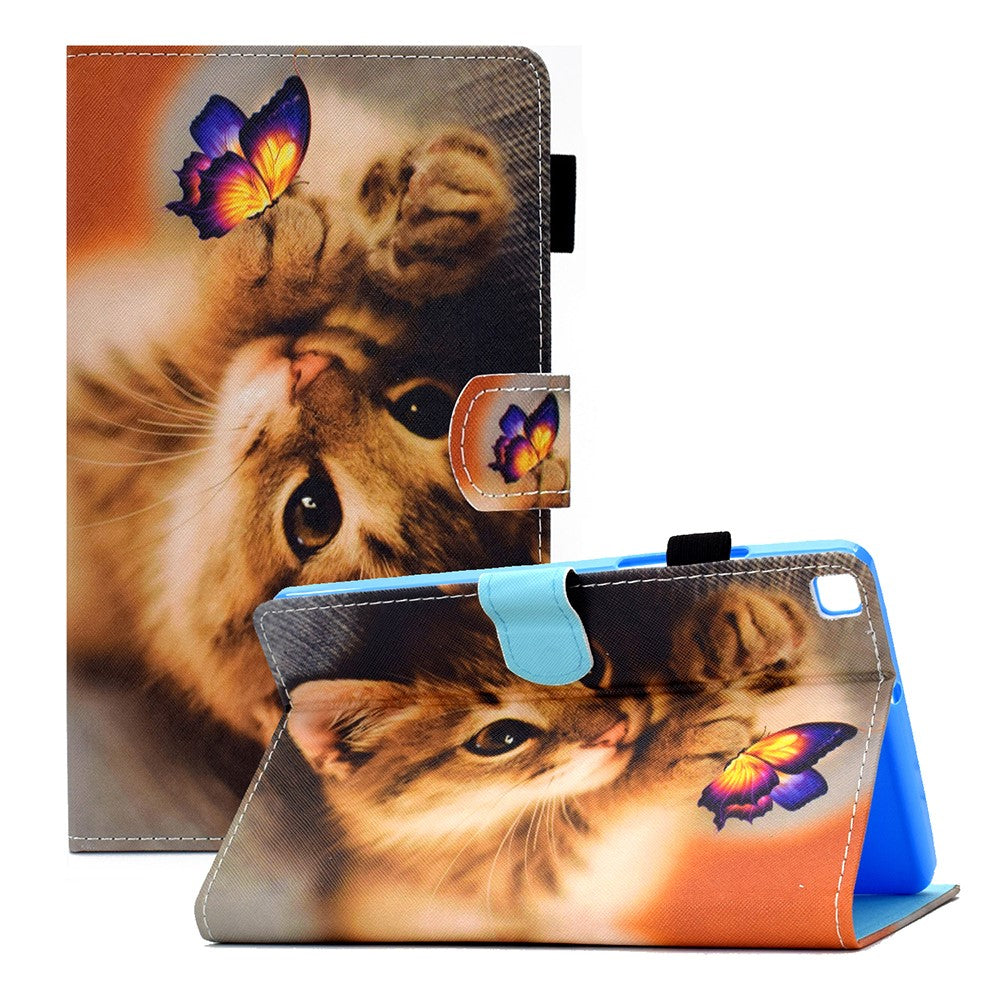Pattern Printing Design Leather Full Protection Tablet Case for Samsung Galaxy Tab A7 Lite T220 / T225