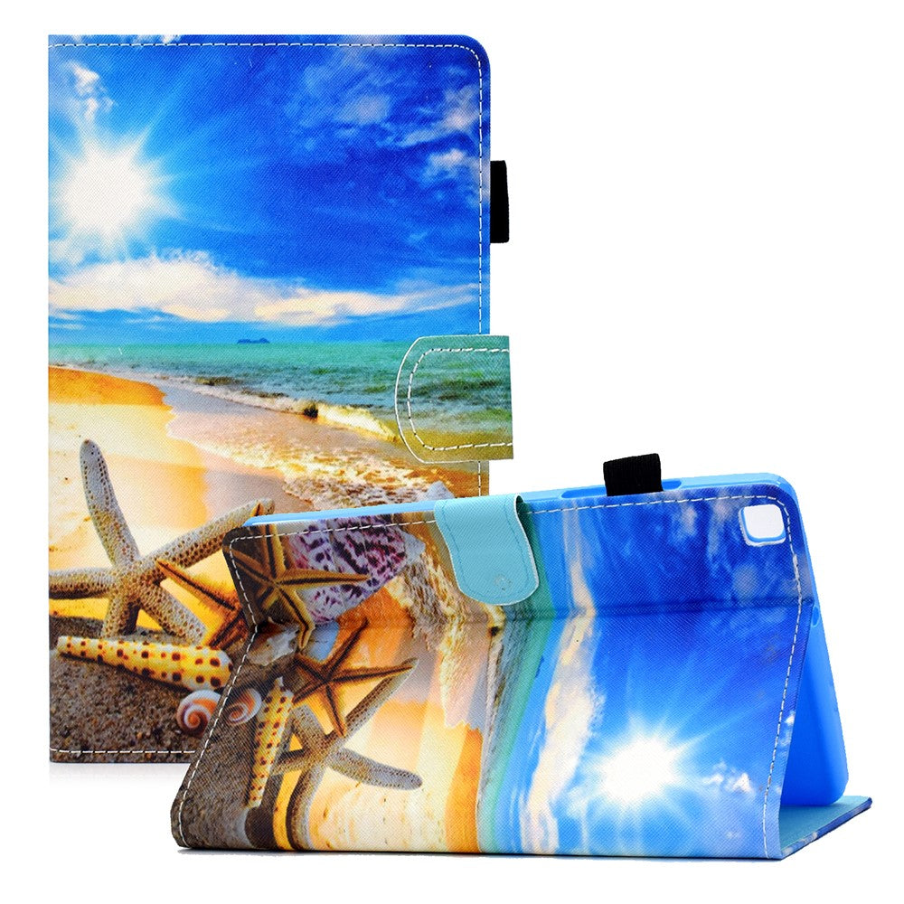 Pattern Printing Design Leather Full Protection Tablet Case for Samsung Galaxy Tab A7 Lite T220 / T225