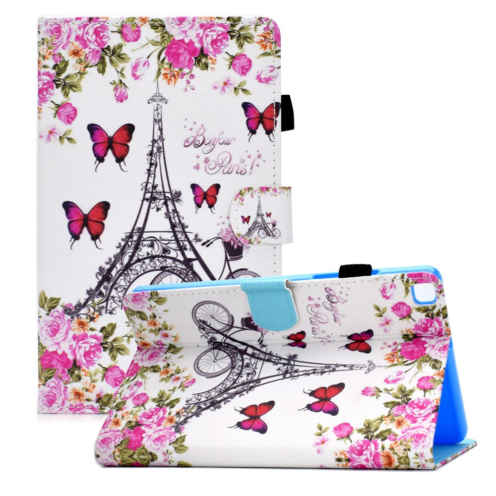 Pattern Printing Design Leather Full Protection Tablet Case for Samsung Galaxy Tab A7 Lite T220 / T225