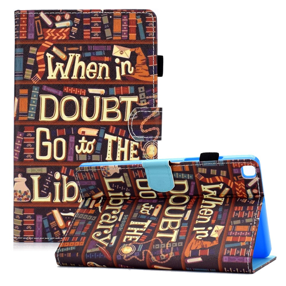 Pattern Printing Design Leather Full Protection Tablet Case for Samsung Galaxy Tab A7 Lite T220 / T225
