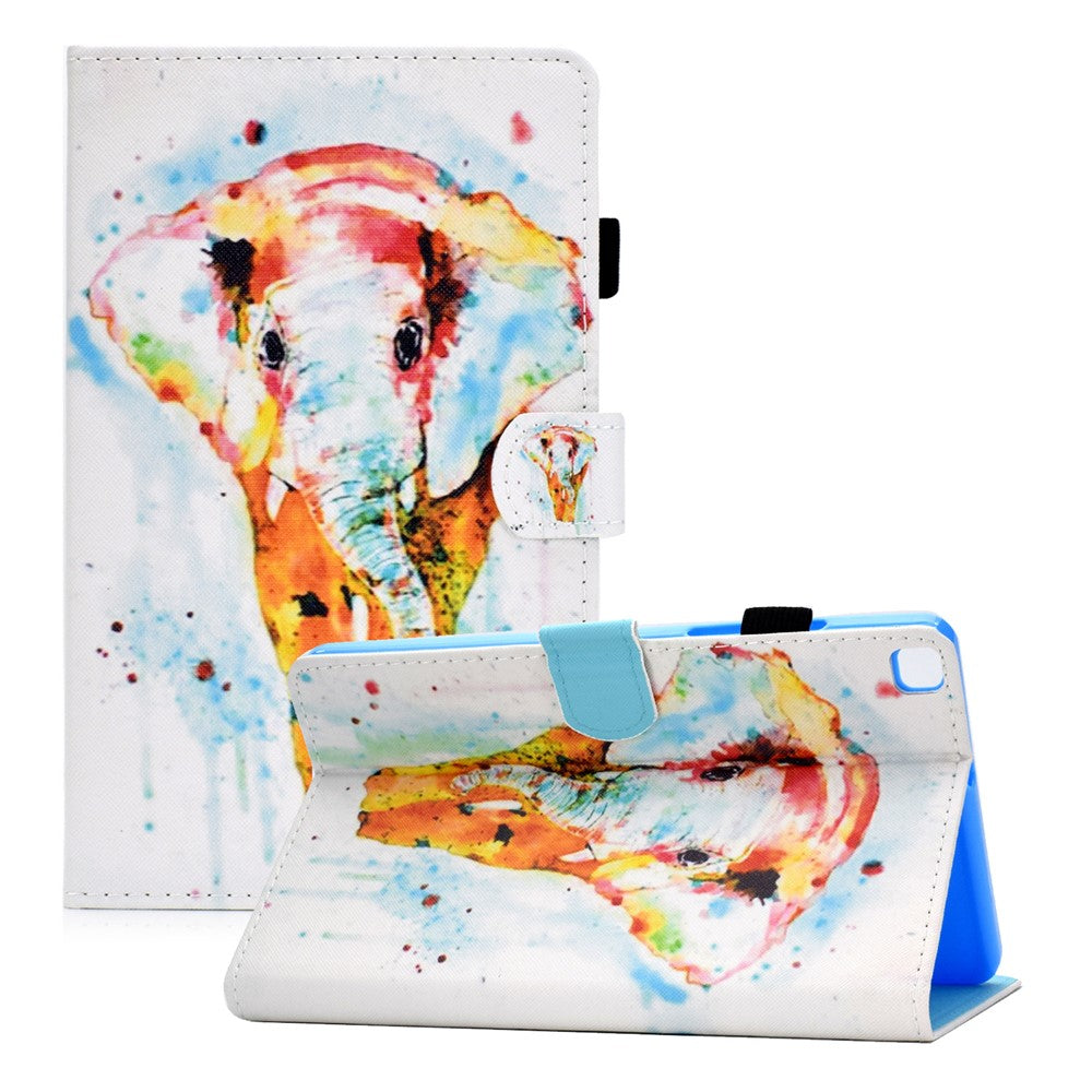 Pattern Printing Design Leather Full Protection Tablet Case for Samsung Galaxy Tab A7 Lite T220 / T225