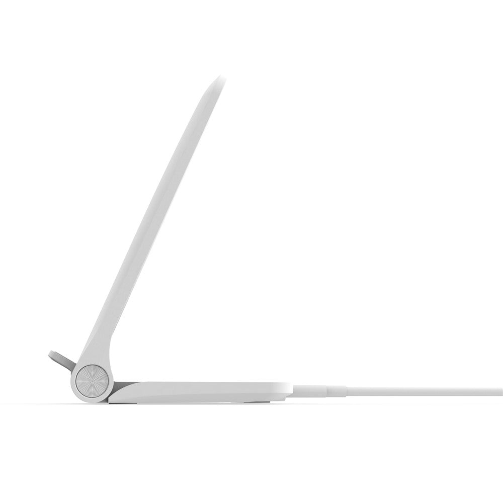 10W 2 Coils Qi Wireless Charger Folding Fast Wireless Charging Stand for iPhone Samsung etc.