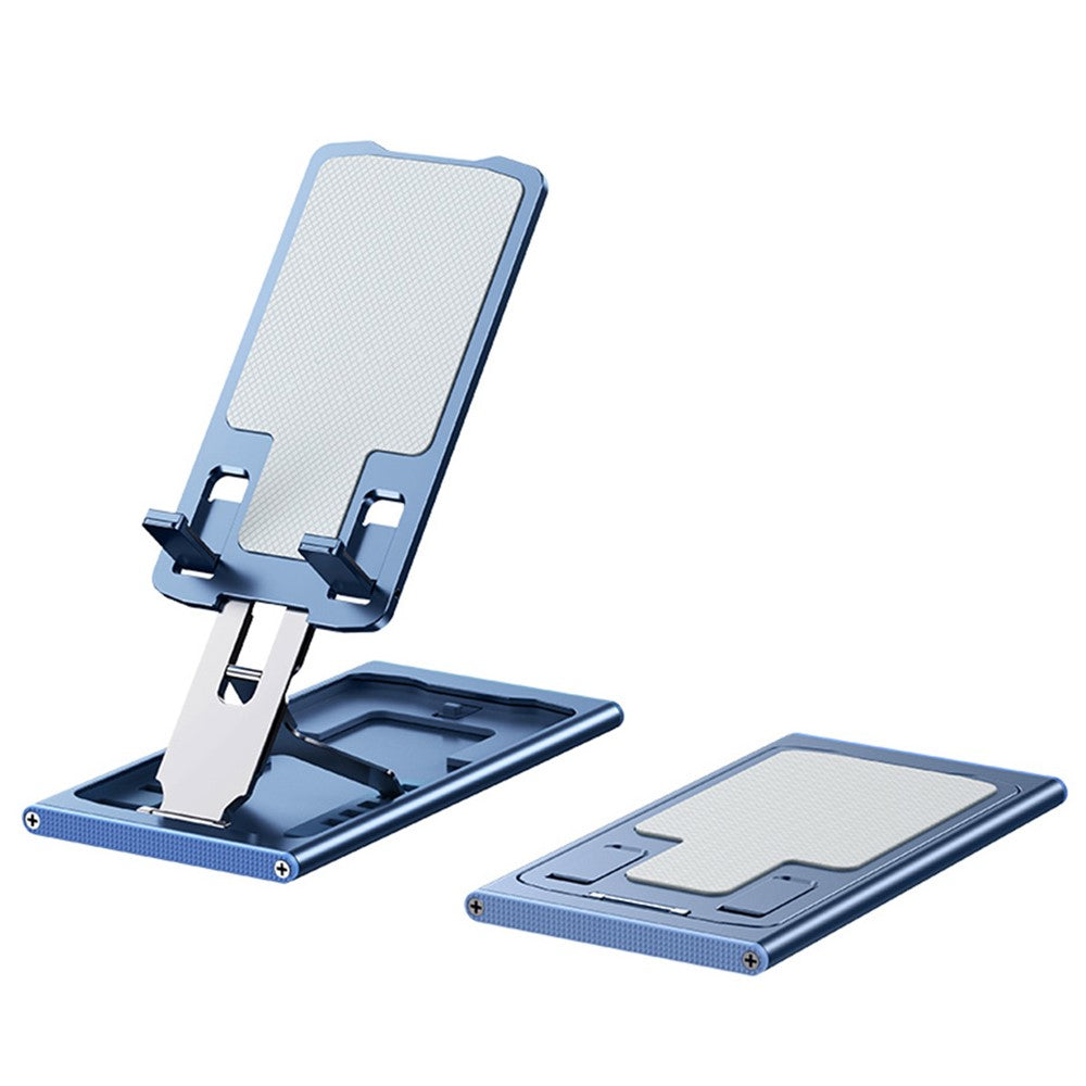 R-JUST HZ16 Universal Foldable Desktop Mobile Phone Tablet Holder Bracket Adjustable Metal Stand