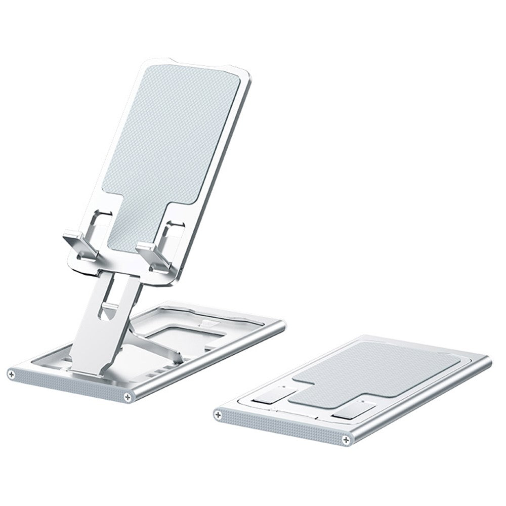 R-JUST HZ16 Universal Foldable Desktop Mobile Phone Tablet Holder Bracket Adjustable Metal Stand