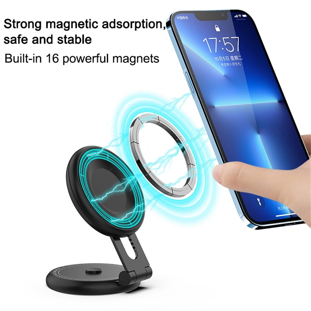 R-JUST HZ19 Magnetic-Absorbed Car Mount Cell Phone Holder Car Accessory for Tesla/SUV/Car/Electric Vehicles/Truck