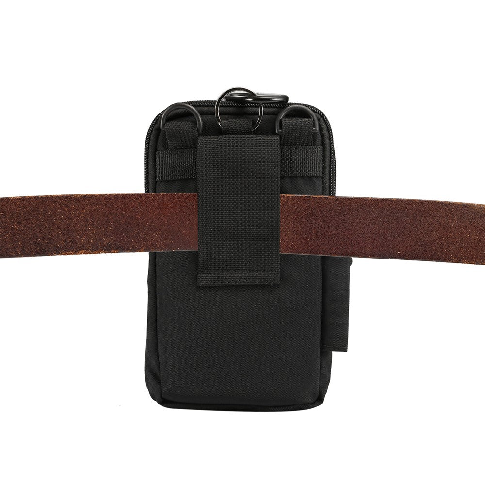 7-Inch Outdoor Tactical Mobile Pouch Waist Pack Utility Gadget Bag with Mobile Phone Holster
