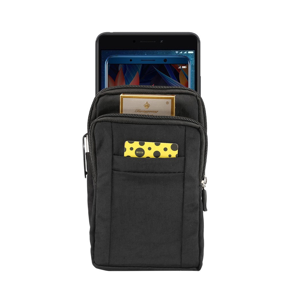 7-Inch Outdoor Tactical Mobile Pouch Waist Pack Utility Gadget Bag with Mobile Phone Holster