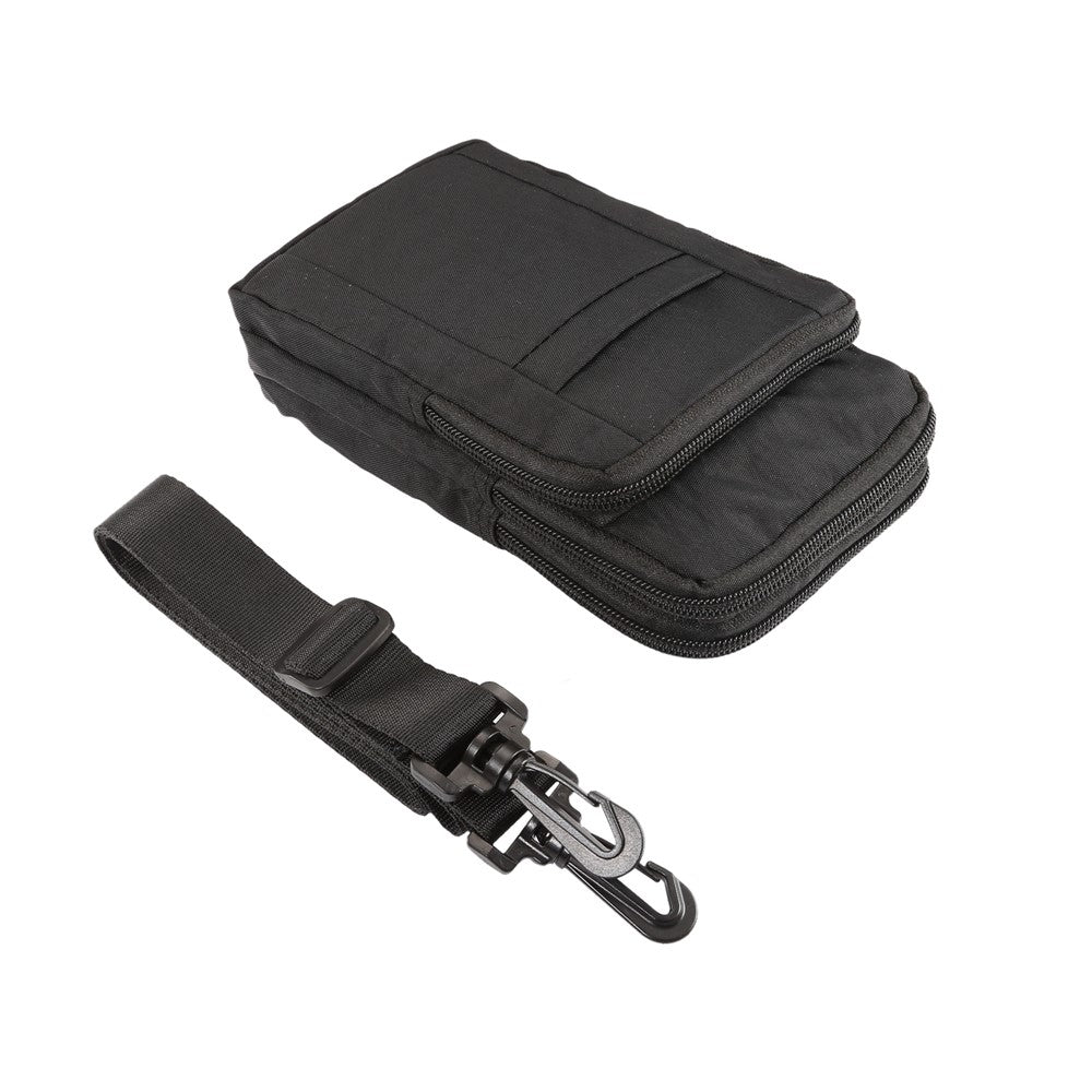7-Inch Outdoor Tactical Mobile Pouch Waist Pack Utility Gadget Bag with Mobile Phone Holster