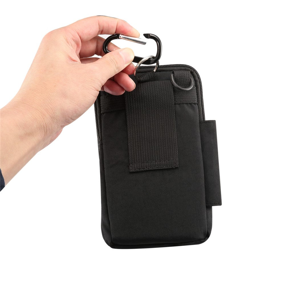 7-Inch Outdoor Tactical Mobile Pouch Waist Pack Utility Gadget Bag with Mobile Phone Holster