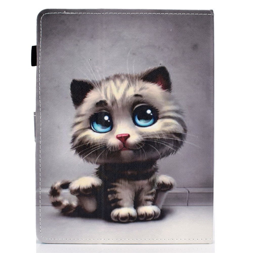 Patterned 10 inches Tablet Universal PU Leather Stand Case with Card Holder for iPad 9.7 (2018) / Microsoft Surface Go