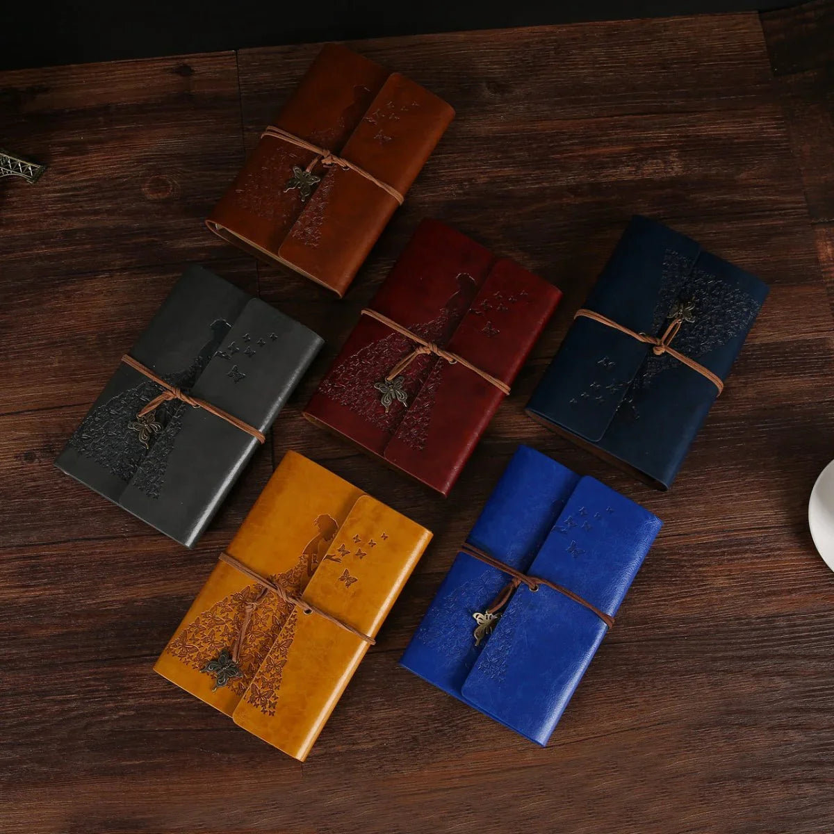 Loose - Leaf Portable Retro Kraft Paper Notepad Kraft Paper Notepad – Vintage Style & Practical Design - Show Gadgets