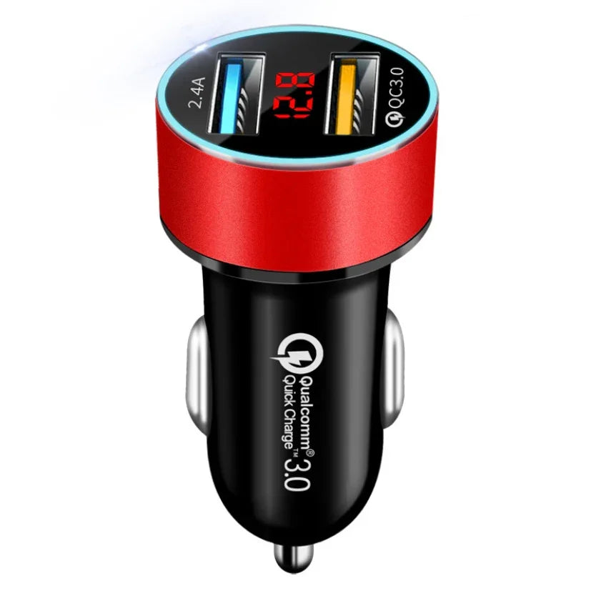 LED digital display car charger - Show Gadgets