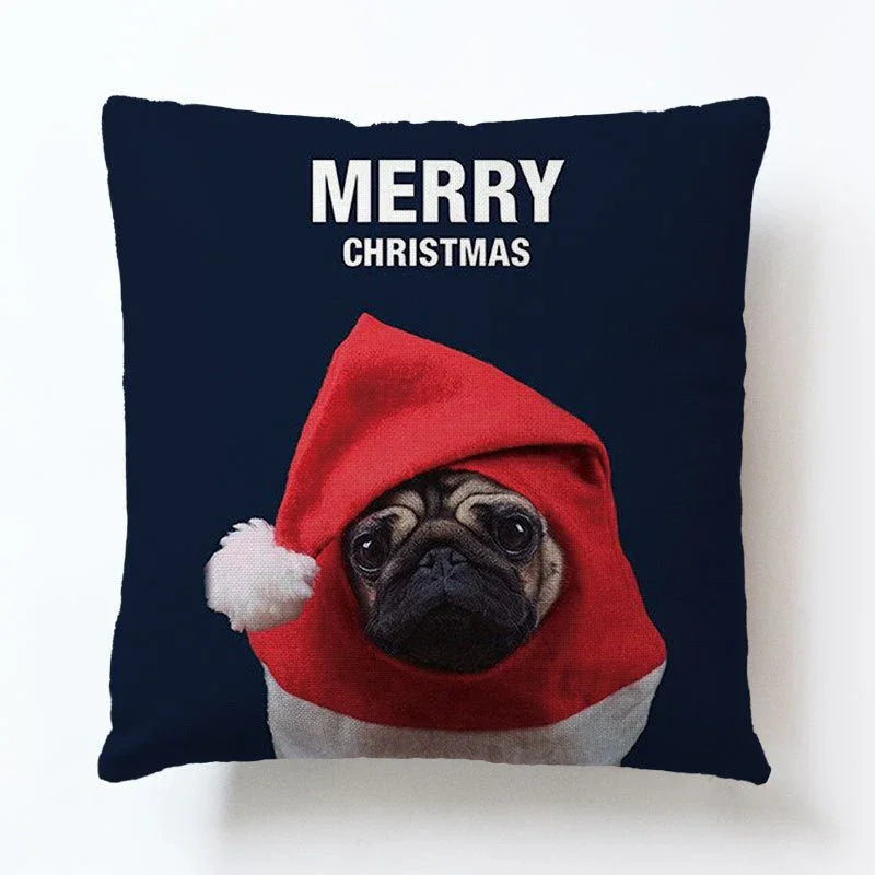 Dog linen pillow cases - Show Gadgets