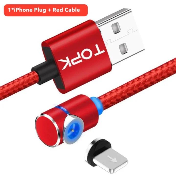 Magnetic Cable Micro Usb Cable 360 Degree Rotate Magnetic Charge Phone Charging Cord Wire - Show Gadgets