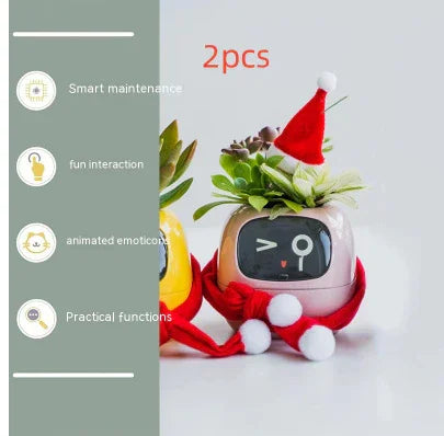 Smart Planter Endless Fun Over 49 Rich Expressions 7 Smart Sensors And AI Chips Make Raising Plants Easy And Fun - Show Gadgets