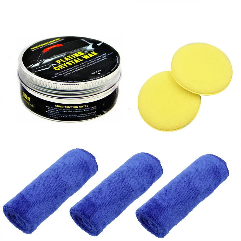 Car Diamond Crystal Wax Black Wax Coating Waxing Polishing Sewage Crystal Hard Wax - Show Gadgets