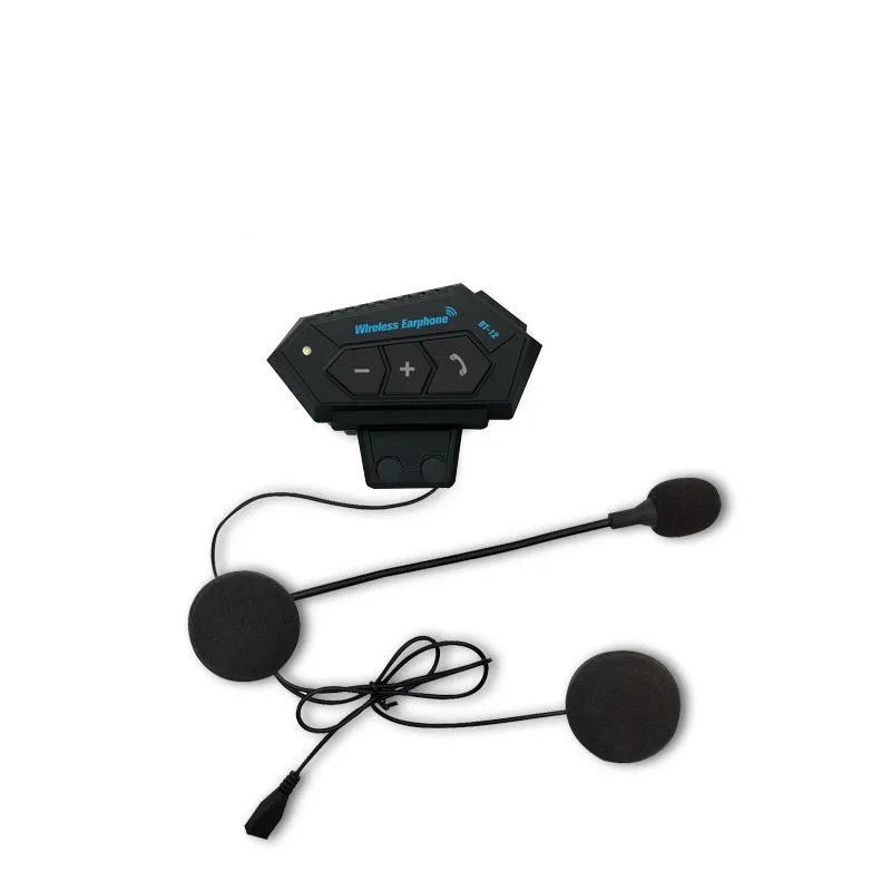 Motorcycle Helmet Bluetooth Headset Wireless Built - in All - in - one - Show Gadgets