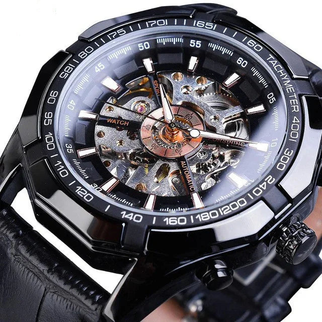 A Drop Shipping Forsining Watch Men's Fashion Casual Classic Popular Waterproof Manual Mechanical Watch - Show Gadgets