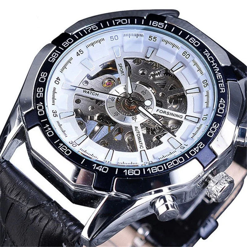 A Drop Shipping Forsining Watch Men's Fashion Casual Classic Popular Waterproof Manual Mechanical Watch - Show Gadgets