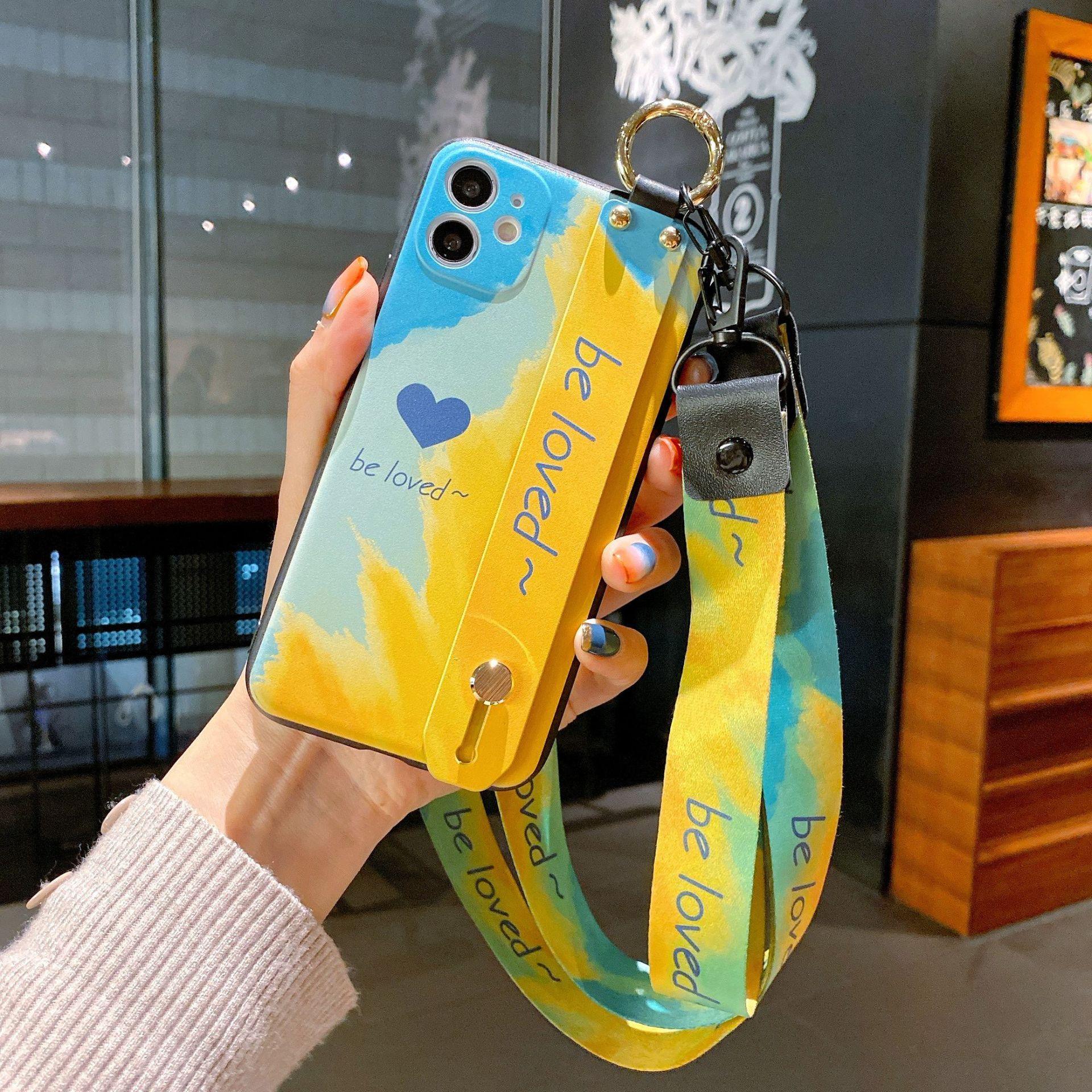 Wristband Phone Case Watercolor Phone Case - Show Gadgets