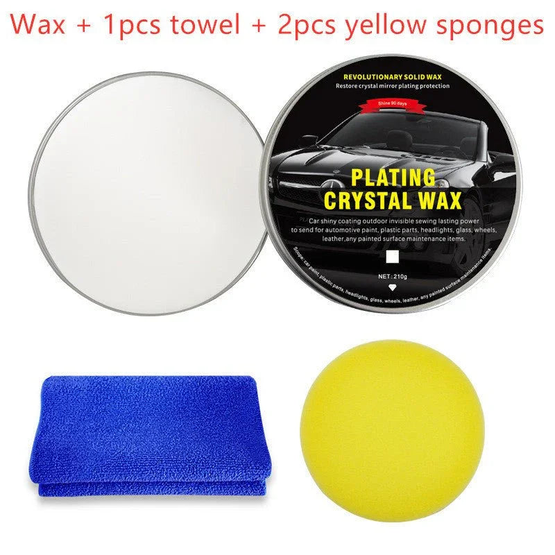 Car Diamond Crystal Wax Black Wax Coating Waxing Polishing Sewage Crystal Hard Wax - Show Gadgets