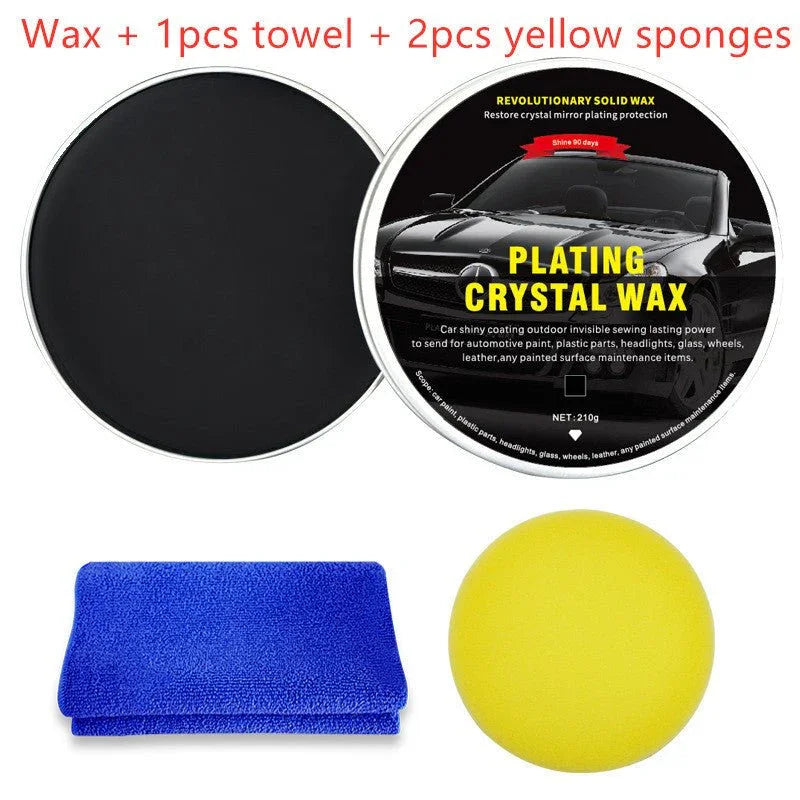 Car Diamond Crystal Wax Black Wax Coating Waxing Polishing Sewage Crystal Hard Wax - Show Gadgets