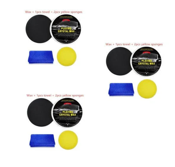 Car Diamond Crystal Wax Black Wax Coating Waxing Polishing Sewage Crystal Hard Wax - Show Gadgets