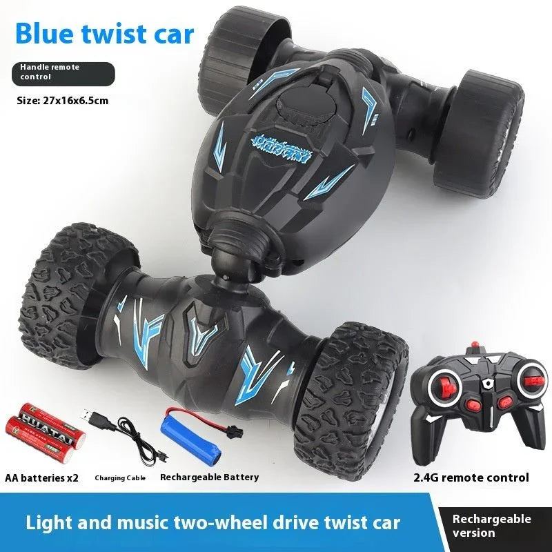 Gesture Sensing Remote Control Car Stunt Twist Car Four - wheel Drive Off - road Vehicle - Show Gadgets