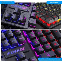 Wired Keyboard Luminous Desktop And Notebook Computer Accessories - Show Gadgets